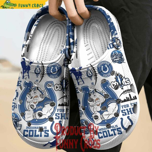 Custom Indianapolis Colts NFL Crocs Style