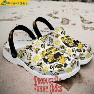 Custom Iowa Hawkeyes NCAA Football Crocs Style