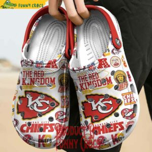 Custom Kansas City Chief Football NFL Crocs 2