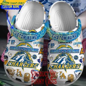 Custom Los Angeles Chargers Charge Crocs Gifts Fans