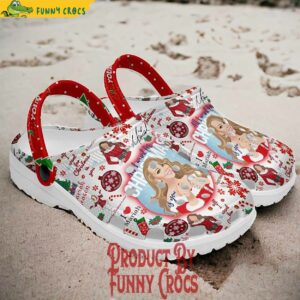 Custom Mariah Carey Christmas Crocs – Music Style