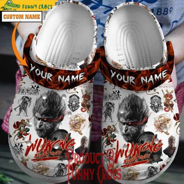 Custom Movie Black Myth Wukong Crocs Style