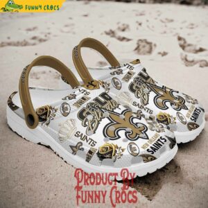 Custom New Orleans Saints Football NFL Crocs 2