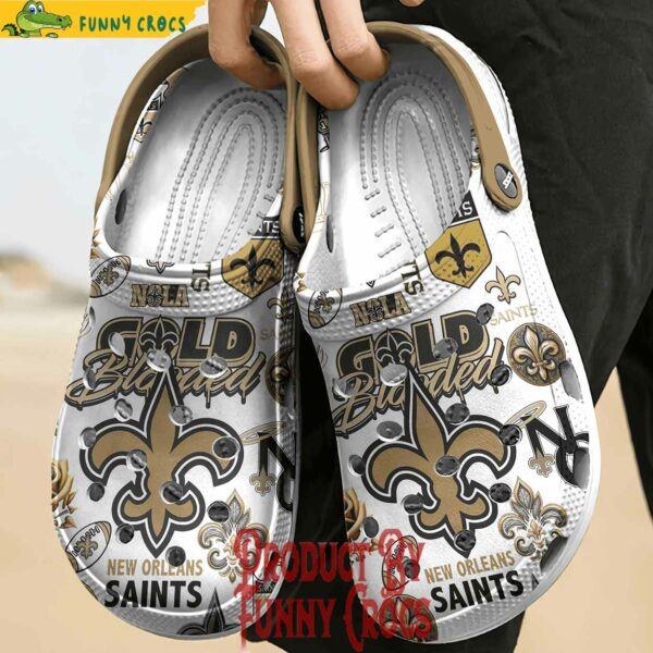 Custom New Orleans Saints Football NFL Crocs