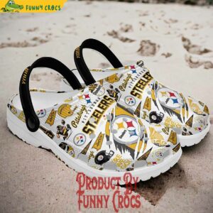 Custom Pittsburgh Steelers Football NFL Crocs Style