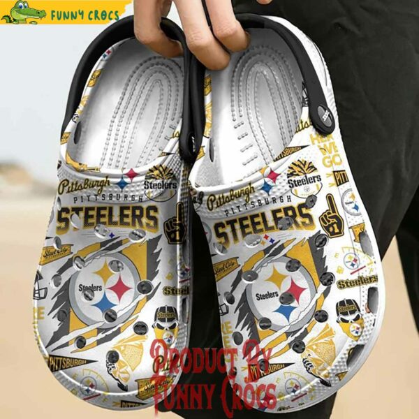 Custom Pittsburgh Steelers Football NFL Crocs Style