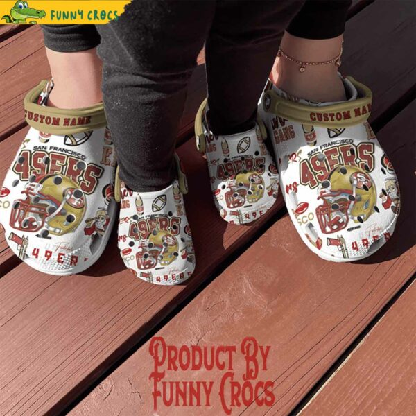 Custom San Francisco 49ers Football NFL Crocs