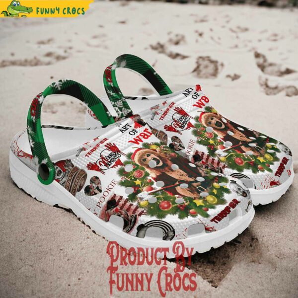 Custom Terrifier 3 Christmas Crocs Shoes