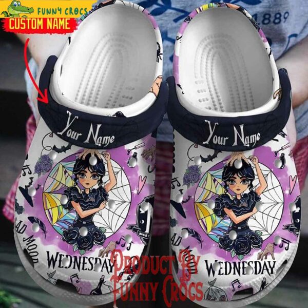 Custom Wednesday 2024 Crocs Shoes