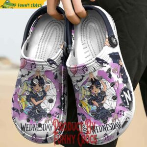 Custom Wednesday 2024 Crocs Shoes 3