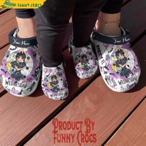 Custom Wednesday 2024 Crocs Shoes 4