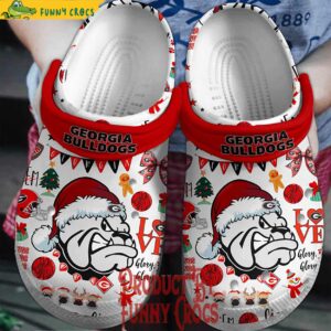 Georgia Bulldogs Christmas Crocs – NCAA Football Style