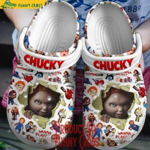 Halloween Chucky Mens Crocs Style 1