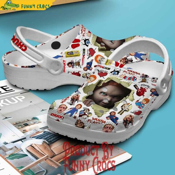 Halloween Chucky Mens Crocs Style