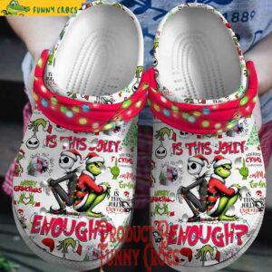 Is This Jolly Enough Merry GrinchMas Christmas Crocs