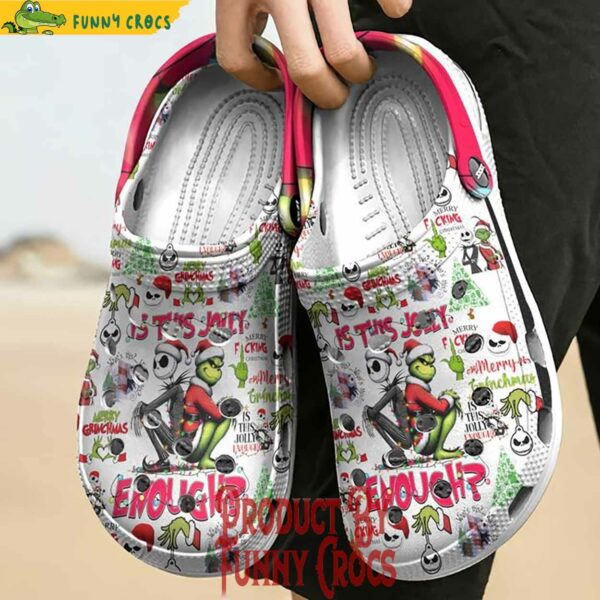 Is This Jolly Enough Merry GrinchMas Christmas Crocs