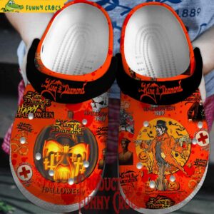 King Diamond Music Happy Halloween Crocs 1