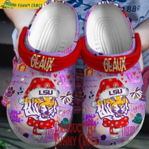 Lsu Tigers Christmas Crocs – NCAA Football Style