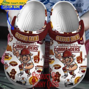 NCAA Washington Commander Crocs Style 1