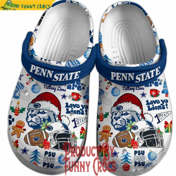 Penn State Nittany Lions Christmas Crocs – NCAA Football Style