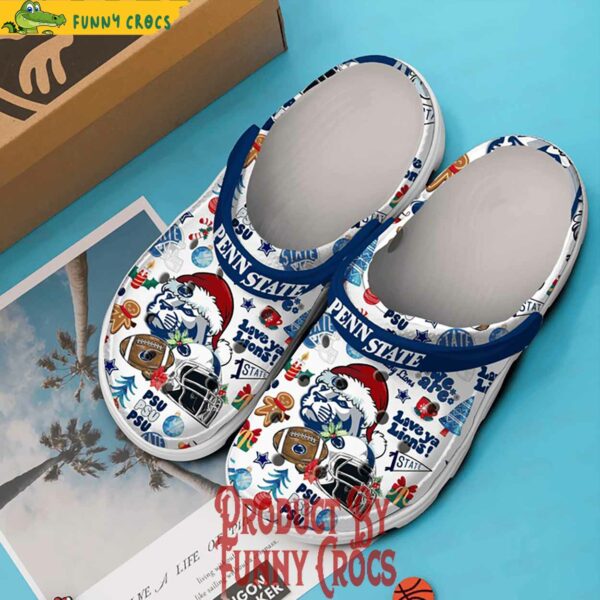 Penn State Nittany Lions Christmas Crocs – NCAA Football Style