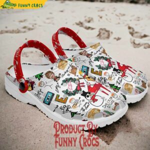 Personalized Ed Sheeran Merry Christmas Crocs Style 2