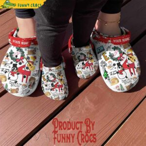 Personalized Ed Sheeran Merry Christmas Crocs Style 4