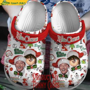 Bing Crosby White Christmas Crocs Style 1