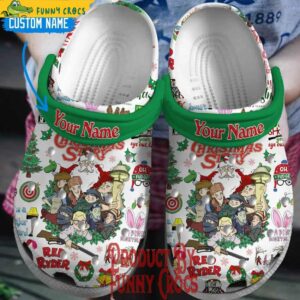 Custom A Christmas Story Merry Christmas Crocs For Adult And Kid 1