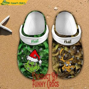 Custom Grinch Face Grinch Dogs Max Crocs Shoes 1