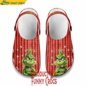 Custom Grinch Merry Christmas 2025 Crocs Style 2