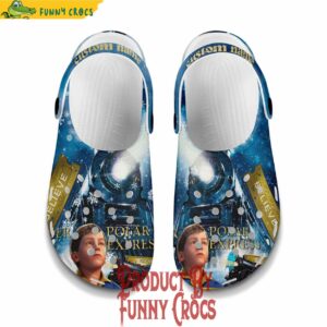 Custom Polar Express Christmas Crocs For Movie 2