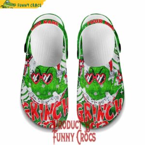 Funny Grinch Era Crocs Clogs Shoes For Adult And Kid 2