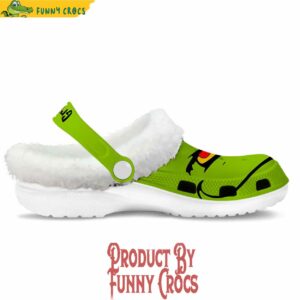 Grinch Face Fleece Crocs For Adult and Kid 2