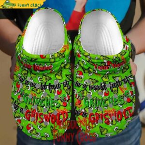 Grinches GrisWold Pattern Crocs For Adult And Kid 1