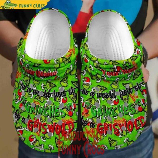 Grinches GrisWold Pattern Crocs For Adult And Kid