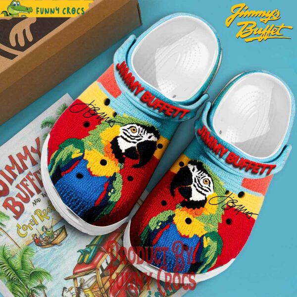 Jimmy Buffett Knit Effect Christmas Crocs Shoes