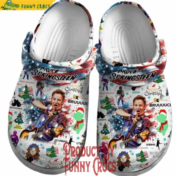 Merry Christmas Bruce Springsteen Crocs Style