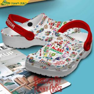 Merry Christmas Inside Out Crocs Shoes 2