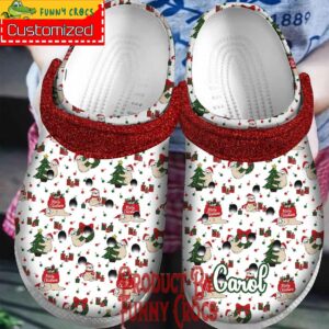 Merry Christmas Sloth Hug Crocs Shoes 1