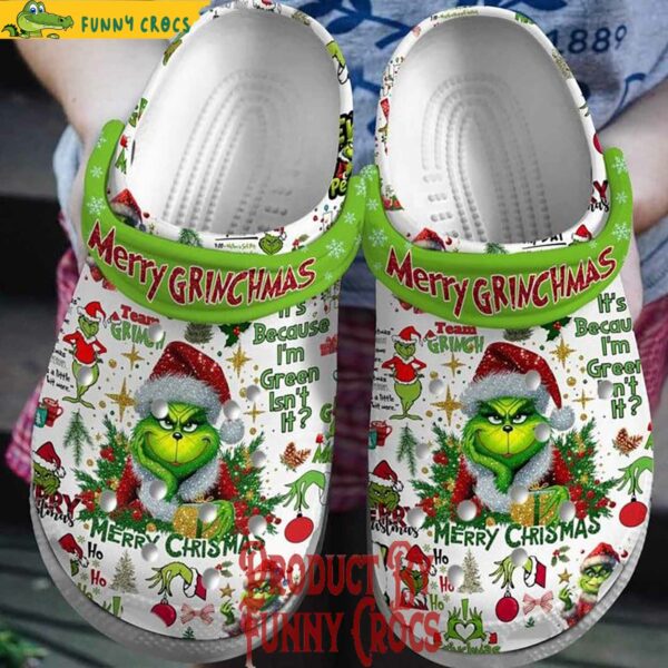 Merry Grinchmas Dr Seuss Christmas Crocs Style