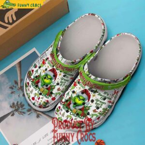 Merry Grinchmas Dr Seuss Christmas Crocs Style 3