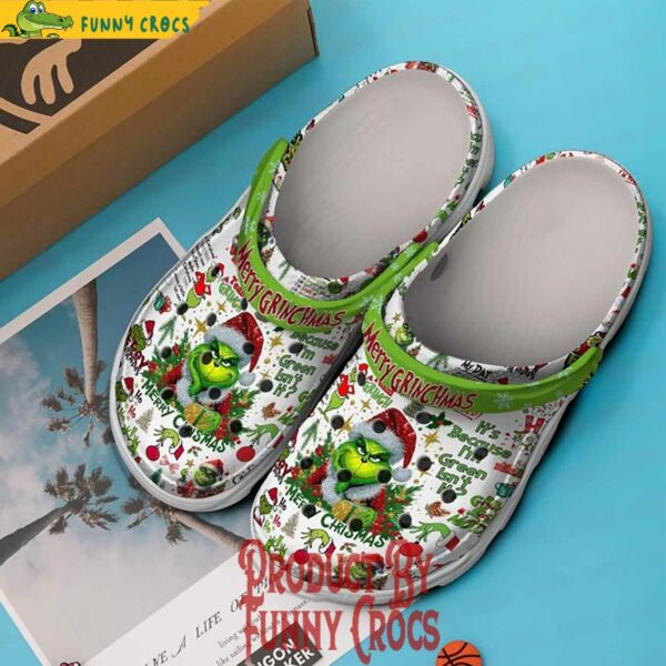 Merry Grinchmas Dr Seuss Christmas Crocs Style