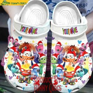 Personalized Inside Out Crocs For Christmas