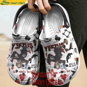 Personalized Kanye West Yeezus Crocs Shoes 3