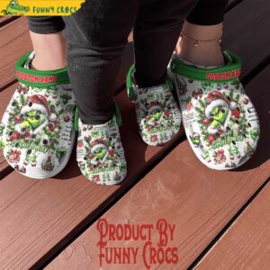 Personalized Merry Grinchmas The Grinch Crocs For Christmas 4