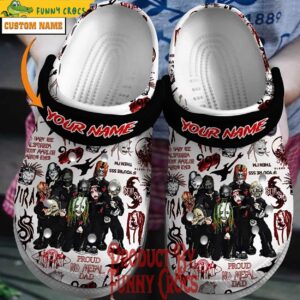 Personalized Slipknot Nu Metal Crocs Style 1