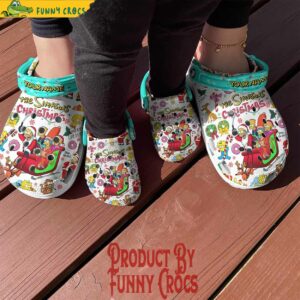 Personalized The Simpsons Family Christmas Crocs 4