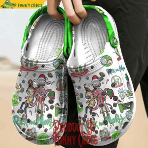 Rick And Morty Christmas Crocs 2024 Custom Design 3