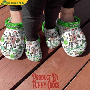 Rick And Morty Christmas Crocs 2024 Custom Design 4